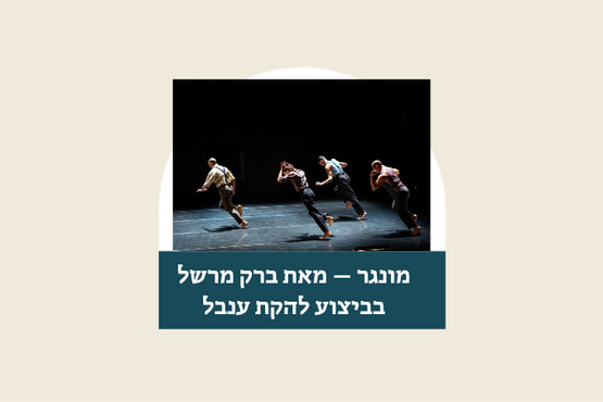 תמונת מופע: מונגר &ndash; מאת ברק מרשל בביצוע להקת ענבל